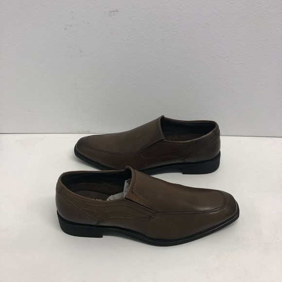 Giorgio Brutini shoes brown leather slip on main image 4
